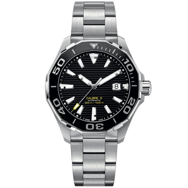 

2023 men automatic mechanical watches classic style 43mm full stainless steel strap wristwatches sapphire super luminous, Slivery;golden
