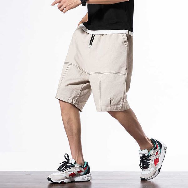 

men's shorts harajuku mens summer casual cotton fashion solid bermuda beach men plus size joggers male 5xl uth4 hw3p, White;black