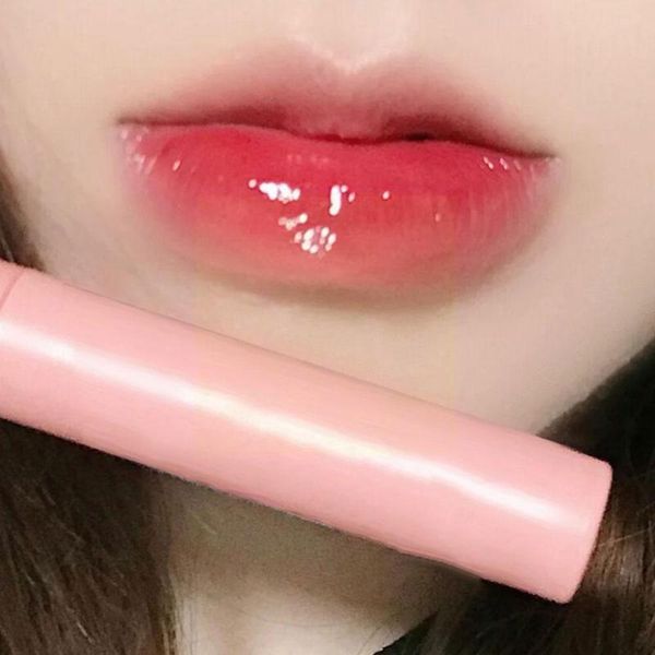 

lip gloss mirror glaze rainbow stick water gel glass lipstick makeup waterproof for student sh w2o0