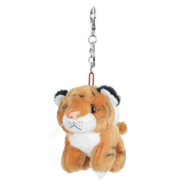 

party favor 1pc tiger doll diy pendant small keychain bag hanging decor