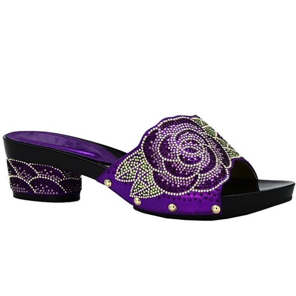 

dress shoes arrival italian designer shoe decorated with rhinestone wedding bride cristal nigerian women sandals high quality, Black
