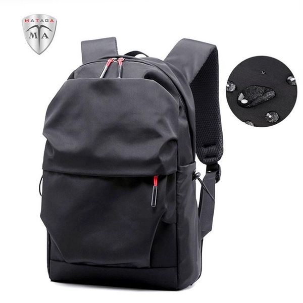 

backpack mta custom men women black back pack notebook business bag school
