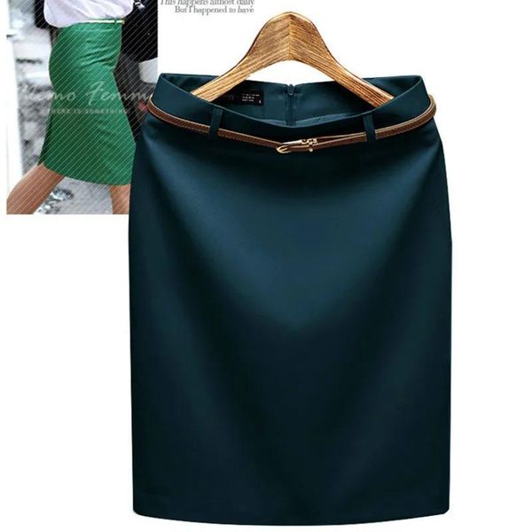 

skirts korean style bag hip suit skirt female plus size 2021 summer one-step high waist casual work short, Black