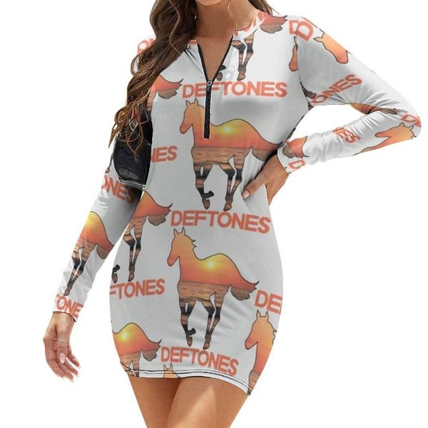 

casual dresses deftones dress long sleeve spandex girls bodycon year wholesale girly pattern one-piece, Black;gray
