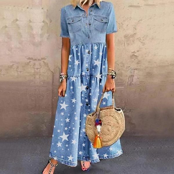 

casual dresses summer women dress single-breasted leopard print elegant lapel pockets short sleeve party 2021, Black;gray