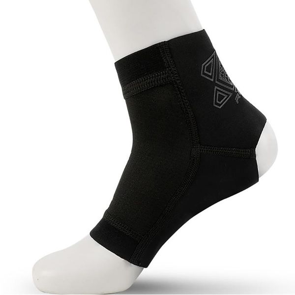 

ankle support brace polyester sports protective gear football basketball fiber foot compression protector, Blue;black