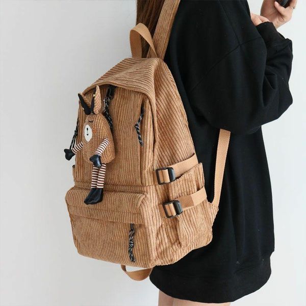 

backpack fashion 2022 lover large capacity waterproof nylon female schoolbag college lady laptravel book bag