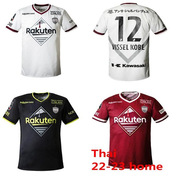 

2022 2023 vissel soccer jerseys sanfrecce hiroshima kashima antlers j1 league #8 a.iniesta ogawa douglas 22/23 #16 furuhashi kyogo jersey, Black;yellow