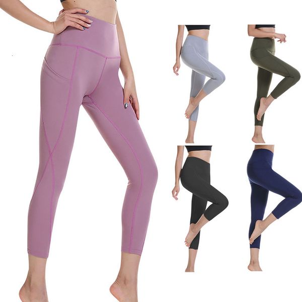 

style leggings european pocket running legging sport fitness plus size women broek, Black