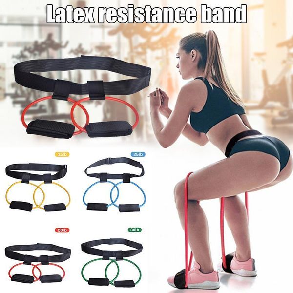 

resistance bands set exercise fitness tube workout strength training latex bhd21