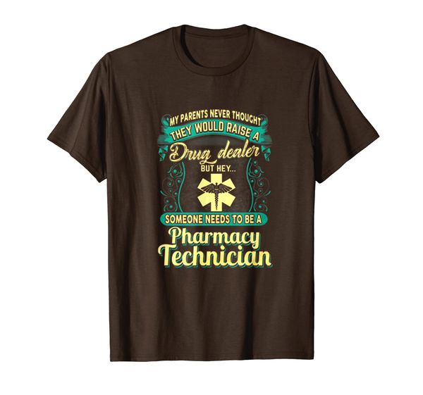 

someone needs to be a pharmacy technician t shirt, White;black