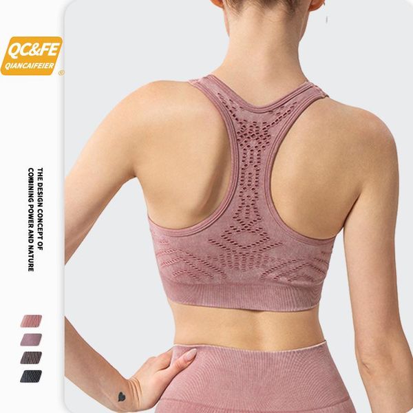 

european and american seamless nylon super elastic back sports underwear shockproof push-up yoga sports bra fitness vest, White;red