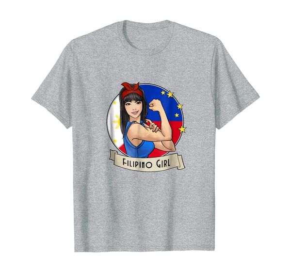 

filipino girl t-shirt philippines filipina pilipina pinoy, White;black