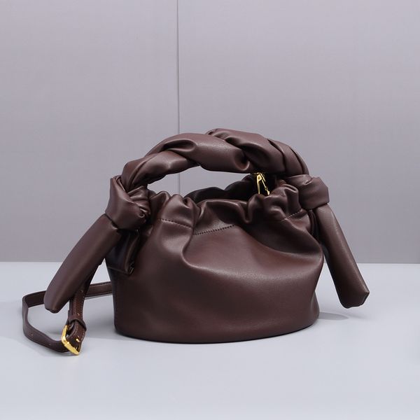 

womens bag 2020 new trendy south korean handbag niche crossbody leather womens bag drawstring rabbit ears bucket bag