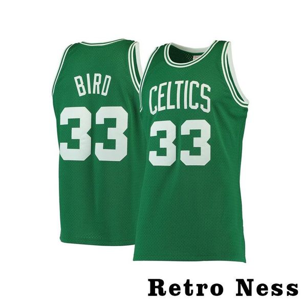 

0 jayson 8 kemba tatum 7 jaylen walker smart brown 33 larry 36 marcus bird boston celtics men basketball jerseys s11, Black;red