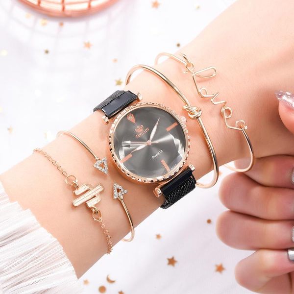 

wristwatches luxury women casual quartz watch 2021 woman's bracelet glass life waterproof distinguished clock orologio donna, Slivery;brown