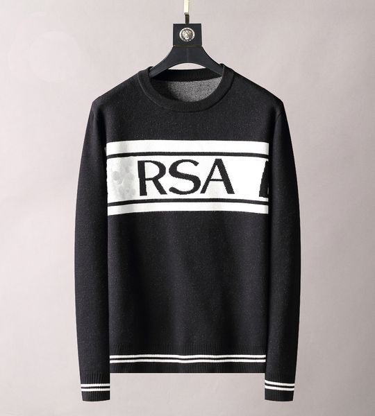 

sweater letter sweatshirt crewneck pullover high street men women fashion hoodie size -3xl #01, White;black