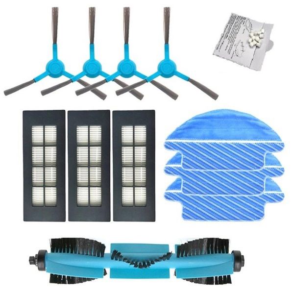 

vacuum cleaners cleaner hepa filter main side brush mop cloth for cecotec conga 3090 robotic parts