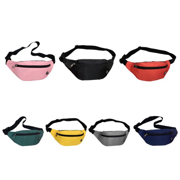 

adults waist bag, multipurpose large capacity chest pack sports bag for women men, black/red/green/yellow/gray/blue/pink