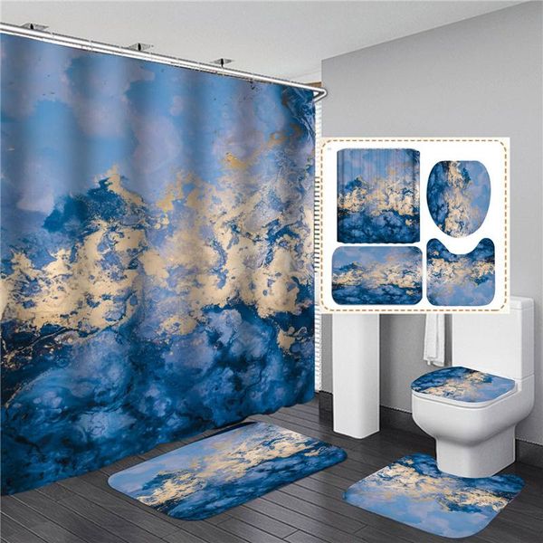 

shower curtains water color beautiful curtain art with hooks waterproof in the bathroom bath mat set soft carpet home decorative