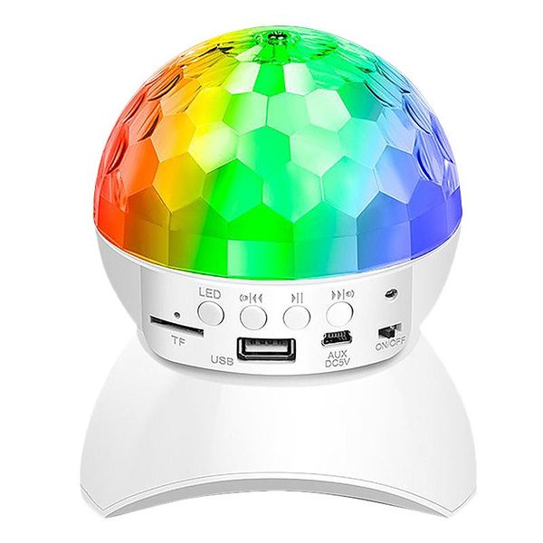 

portable speakers wireless bluetooth colorful lights sound speaker audio phone mini subwoofer stereo dj light decoration