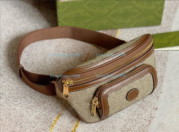 23 cm Bel Çantaları Lüks Tasarımcılar Göğüs Paketi Marmont Bumbag Çantası Fanny Paketleri Koşu Kemeri Koşu Çantası Sırt Çantası Moda Gerçek inek derisi çanta