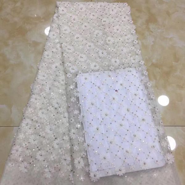 

ribbon onion latest nigerian tulle lace 2021 french net beaded fabric for wedding embroidery african, Pink;blue