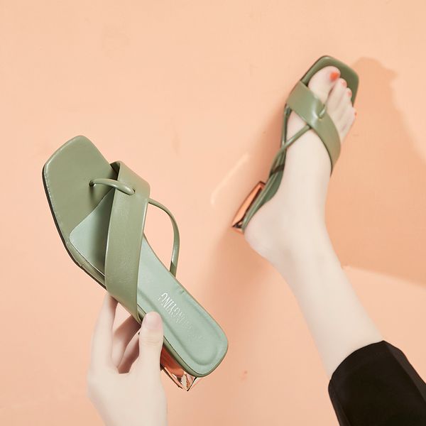

cute wild trend simple young women white slippers fashion flats open toe summer slid casual sho solid, Black