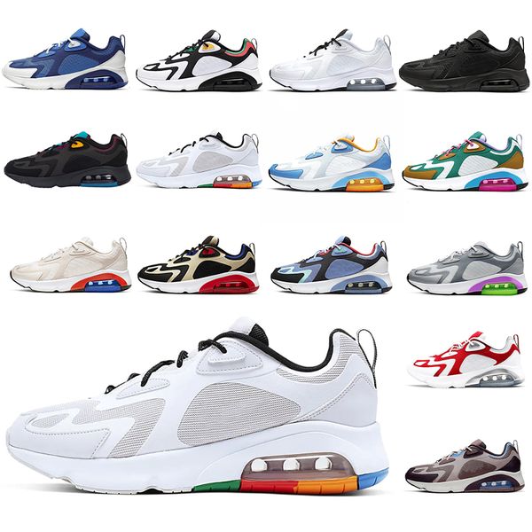 

running shoes 200 200s bordeaux mystic green triple black white bright crimson vast grey men women trainers sports designer sneakers