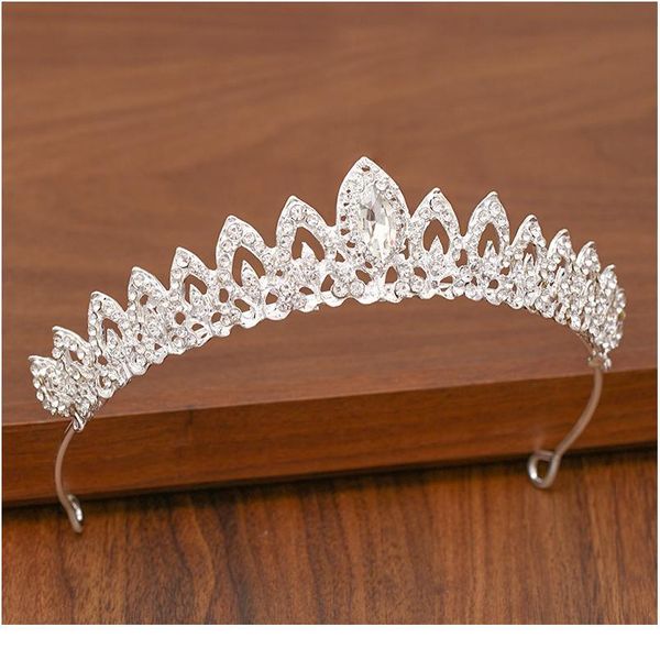 

bridal tiara hair crown wedding hair accessories for women silver color crown for bridal crowns and tiara women acc qylchf