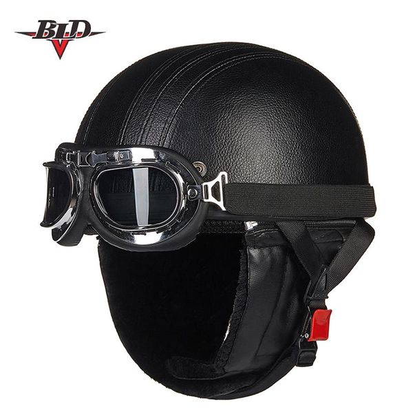 

motorcycle helmets accessories outdoor sport man and woman black racing helmet + motocross goggles scooter