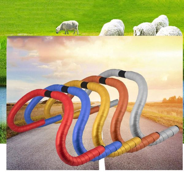

bike handlebars &components riding strap handlebar non-slip cycling tape bar outdoor carbon lightÂ weight handle road bicycle for belt black