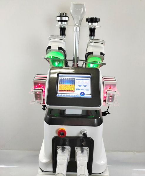 

new arrival cryolipolysis slimming machine 360Â° fat e 40k cavitation rf slim weight reduce fat reduction beauty equipment with 3 handles tre