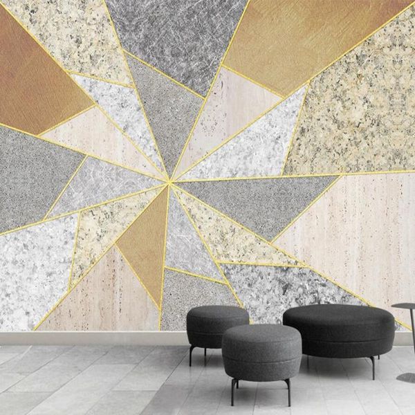

wallpapers milofi large wallpaper mural custom 3d minimalist geometric puzzle background