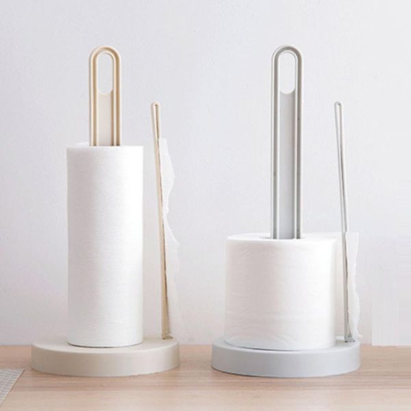 

toilet paper holders roll round rack towel stand holder bathroom tissue organizer storage durable kitchen tools