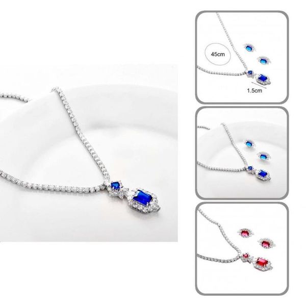 

pendant necklaces decoration eco-friendly women dress cubic necklace for festival, Silver