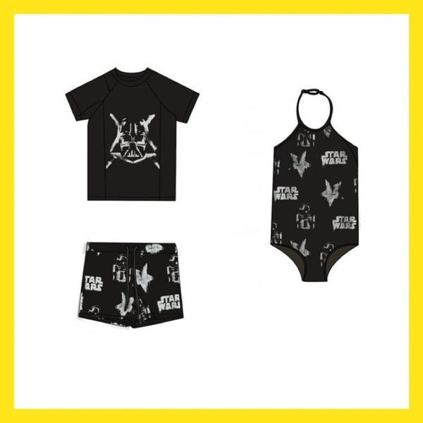 

nunu series 2021 new star d-war children's swimsuit, Blue