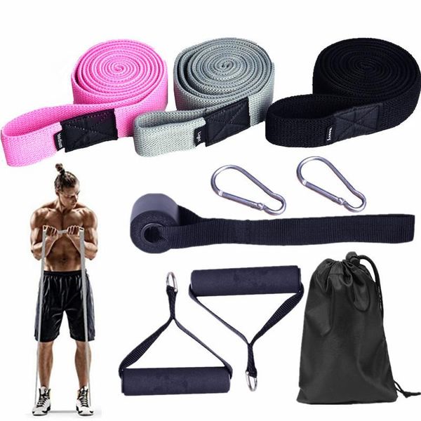 

resistance bands 208x3.5cm fitness long set workout booty belt exercise yoga band gym equipment for home bodybuilding