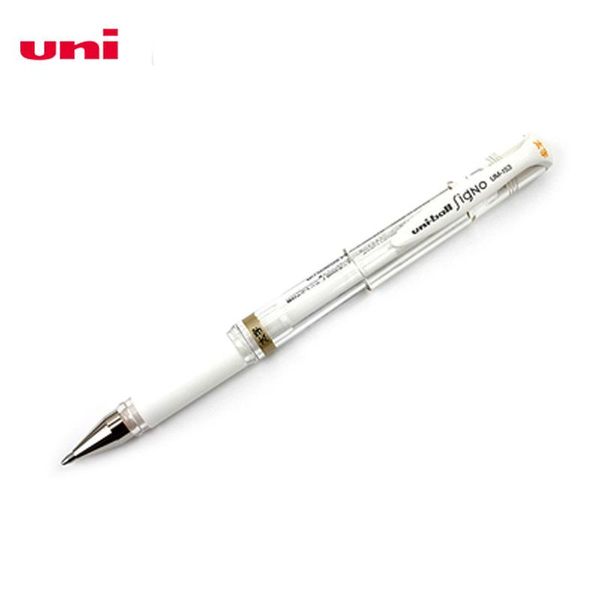 

gel pens 3 pcs/lot mitsubishi um-153 pen umn-153 gold silver white 2021