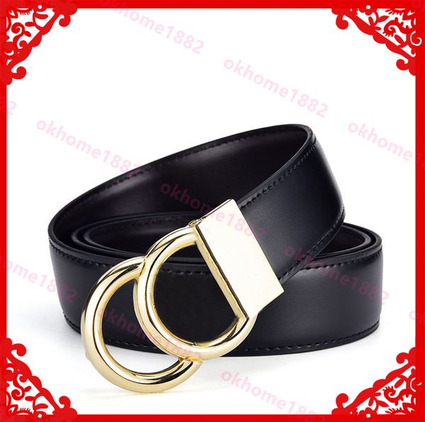 

men luxurys designers belts fashion genuine leather smooth buckle belt womens tail clip girdle ladie waistband cintura ceinture, Black;brown