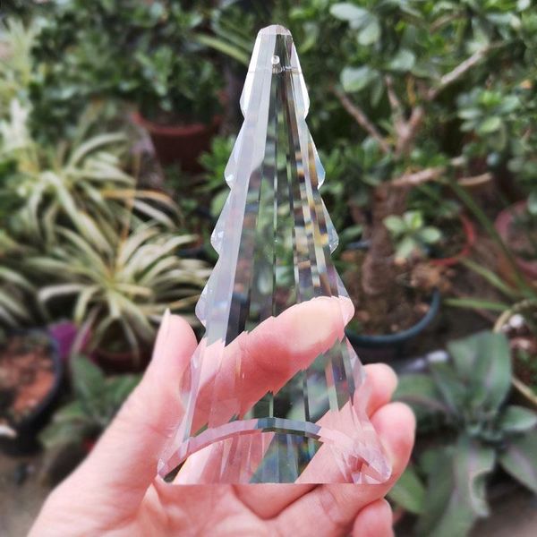 

crystal suncatcher christmas tree pendant glass chandelier prism parts home wedding garden decor ornament hanging figurine craft
