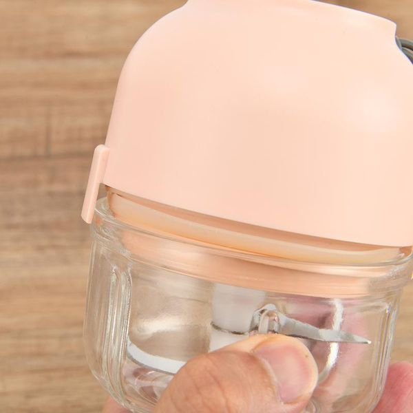 

mini food garlic chopper wireless electric press mincer food processor grinder matic food vegetables crush jllvbw