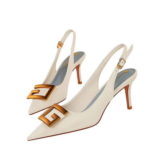 

sandals pqecfs big size 34-43 summer fashion women solid heels 3 colors, Black