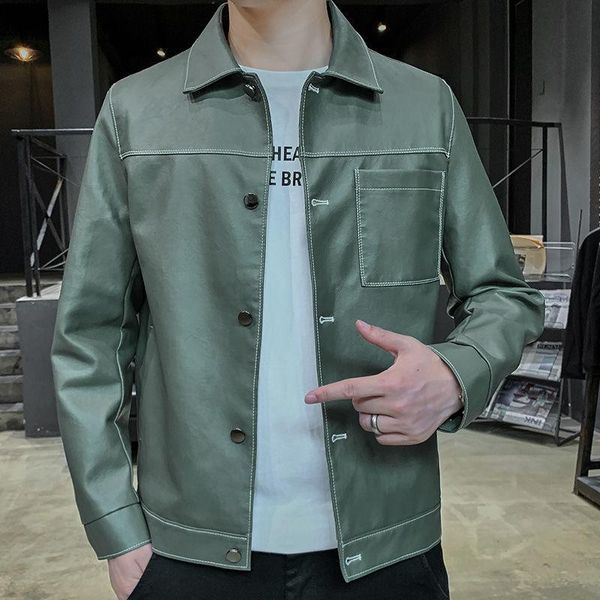 

men's fur & faux men leather jacket motorcycle 5xl jackets black jaqueta de couro masculina outwear male pu coats 2011155