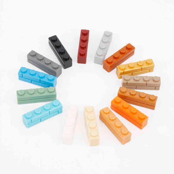 

1000pcs brick modified 1x4 masonry profile city street view military wall 15533 diy building blocks compatible with legoinglys
