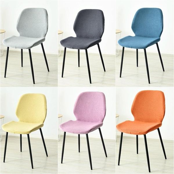 

modern universal chair cover stretch solid color spandex chair slipcover kitchen dining room armless covers funda silla