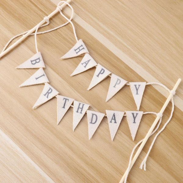 

other festive & party supplies cake er banner vintage pennant flag garland decoration for wedding bi