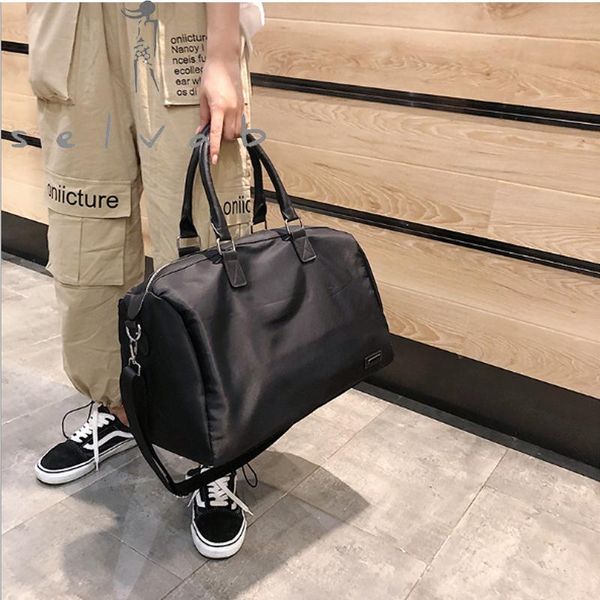 

duffel bags fashion tide brand short-distance travel bag casual portable large-capacity backpack men and women korean sports gym