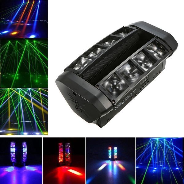 

2021 new home party of 7 60w rgbw/13 dmx512 channels conduced light lighting enabled by sound auto race mini stage lamp show dj 1pz0