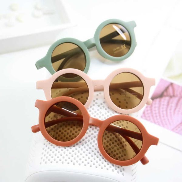 

korean children sunglasses baby 1-5 years old concave shape, Blue